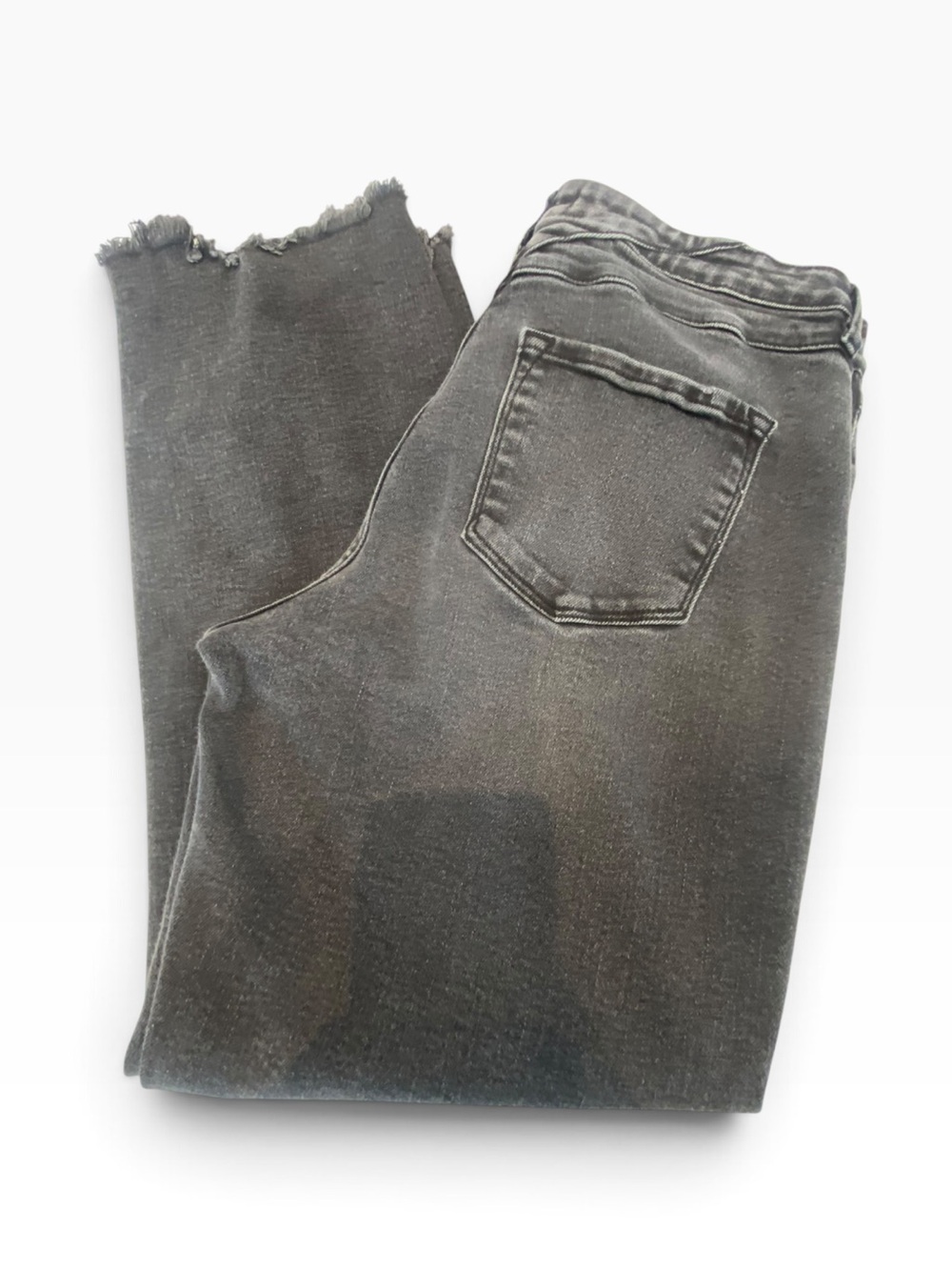 KanCan Women's High Rise Gray Jeans